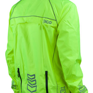 Eigo Delta-2 Waterproof Cycling Jacket Fluoro Yellow – XS