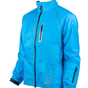 Eigo Delta-2 Waterproof Cycling Jacket Cyan – XS