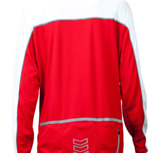 Eigo Holly Womens Long Sleeve Cycling Jersey Red / White – S