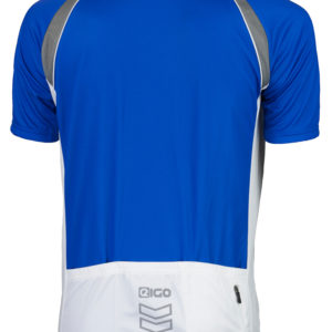 Eigo Logic Mens Short Sleeve Cycling Jersey Blue / White – S