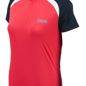 Eigo Helena Womens Short Sleeve Cycling Jersey Red / White – S