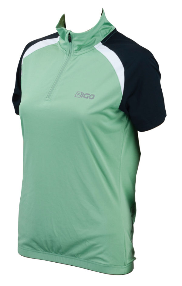 Eigo Helena Womens Short Sleeve Cycling Jersey Sage / White - S
