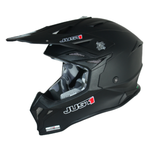 Just1 J39 Motocross Helmet Solid Black Matt L