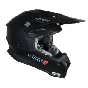 Just1 J39 Motocross Helmet Solid Black Matt L