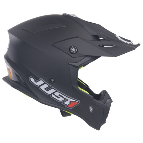 Just1 J38 MX Helmet Solid Black Matt - S - Image 7