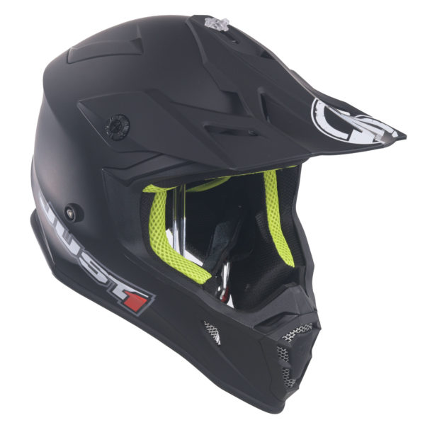 Just1 J38 MX Helmet Solid Black Matt - S - Image 13