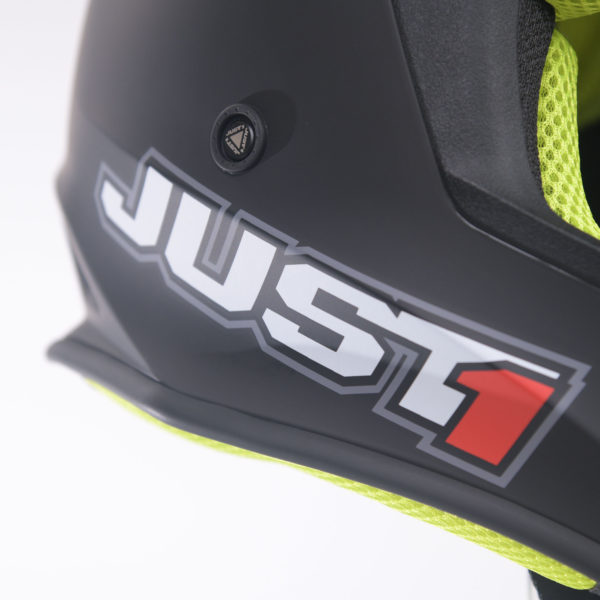 Just1 J38 MX Helmet Solid Black Matt - S - Image 9