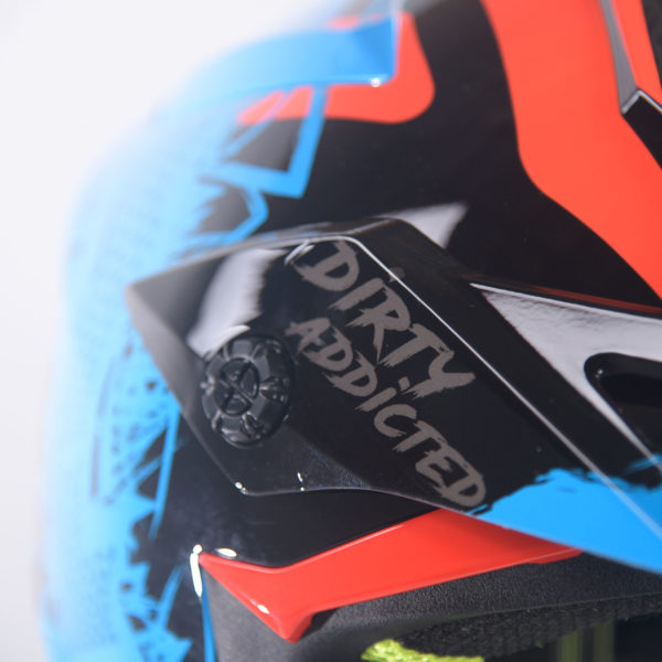 Just1 J38 MX Helmet Mask Blue/Red/Black Gloss - Large - Image 9