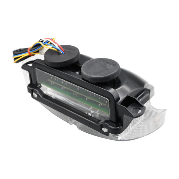 Bike It LED Rear Tail Light With Clear Lens And Integral Indicators - #H012