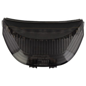Bike It LED Rear Tail Light With Cool Grey Lens – #H162