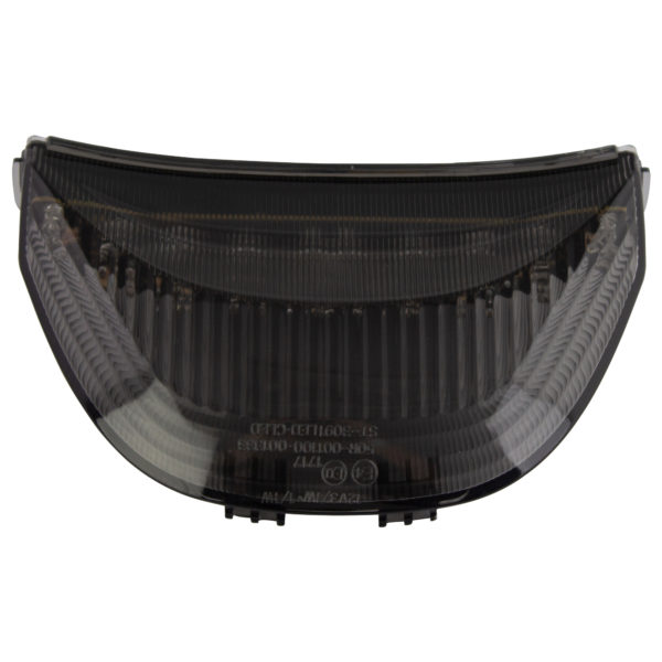 Bike It LED Rear Tail Light With Cool Grey Lens - #H162