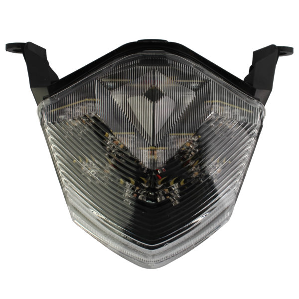 Bike It LED Rear Tail Light With Clear Lens And Integral Indicators for Kawasaki Z750 '07-, ZX-10R '08-'09 and Z1000 '07-'09 models