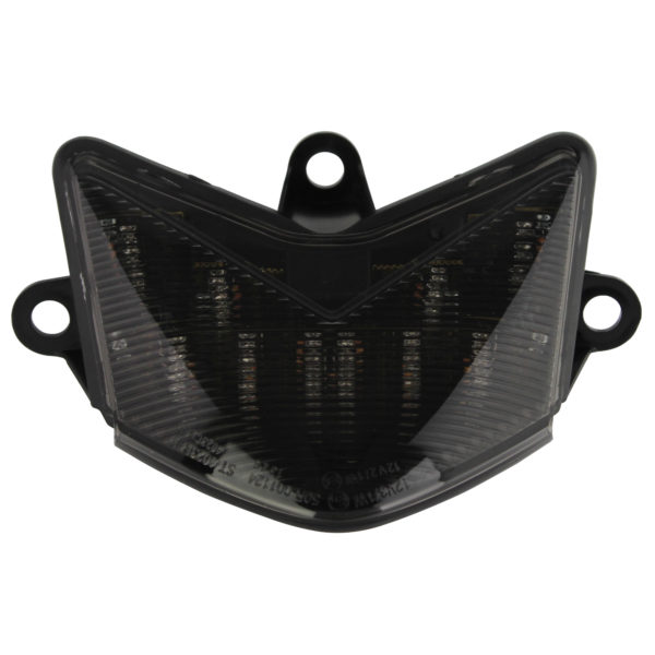 Bike It LED Rear Tail Light With Cool Grey Lens - #K170