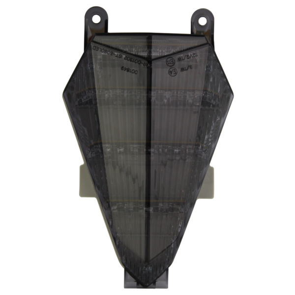 Bike It LED Rear Tail Light With Cool Grey Lens - #Y102