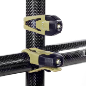 Tura Lizard Mini Saftey Light – Black & Green