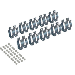 Brackets For Rigid L-Plates (10 Pair) – Component Only