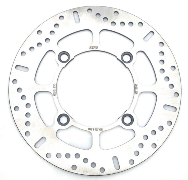 MTX Performance Brake Disc Front Solid Round Honda MD922D #01136