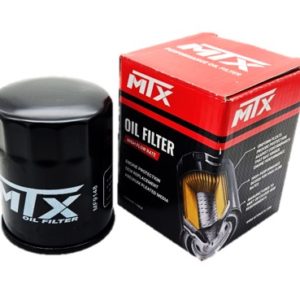 MTX Motorcycle Black Canister Oil Filter – #028