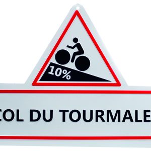 Col du Tourmalet Replica Road Sign