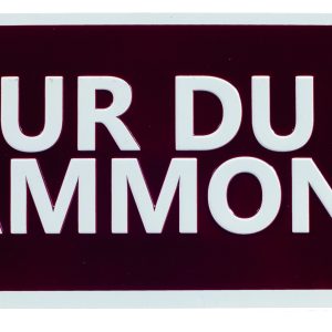 Mur du Grammont Replica Road Sign