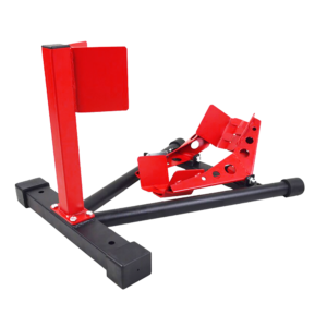 BikeTek Series Five Front Wheel Chock – Black/Red