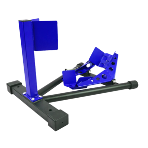 BikeTek Series Five Front Wheel Chock – Black/Blue