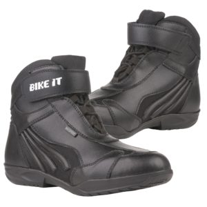 Bike It ‘Perun’ Low-Cut Black Waterproof Motorcycle Boot ( UK6 / EUR 40)