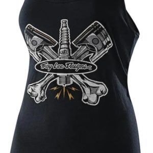 Troy Lee Designs Womens Pistonbone Tank – Vintage Black – Small