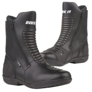 Bike It ‘Preto’ Black Mid Length Waterproof Motorcycle Boot (UK6 / EUR40)