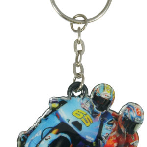 Motogp Pvc Keyfob Loris Capirossi #65 Rizla Suzuki