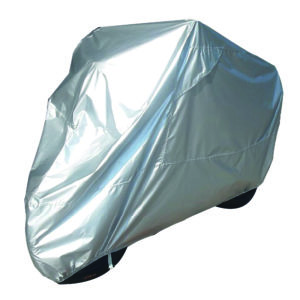 Bike It Motorcycle Rain Cover – Silver – Large Fits 750-1000cc