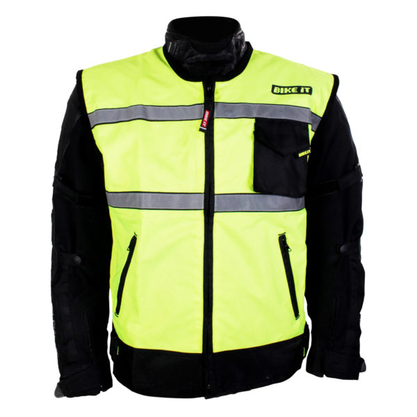 Bike It Metro Hi-Vis Gilet - Small - Image 5