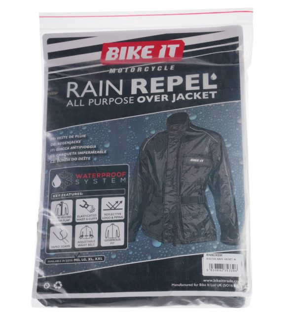 BikeTek Rain Jacket - Large - Image 2