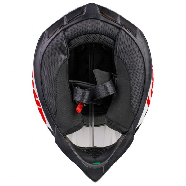 Shot MX Helmet Pulse Revenge White Red Black Glossy [Small] - Image 15