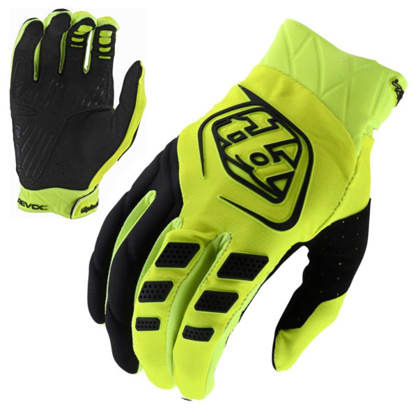 Troy Lee Designs Gloves Revox Flo Yellow Small - Image 2