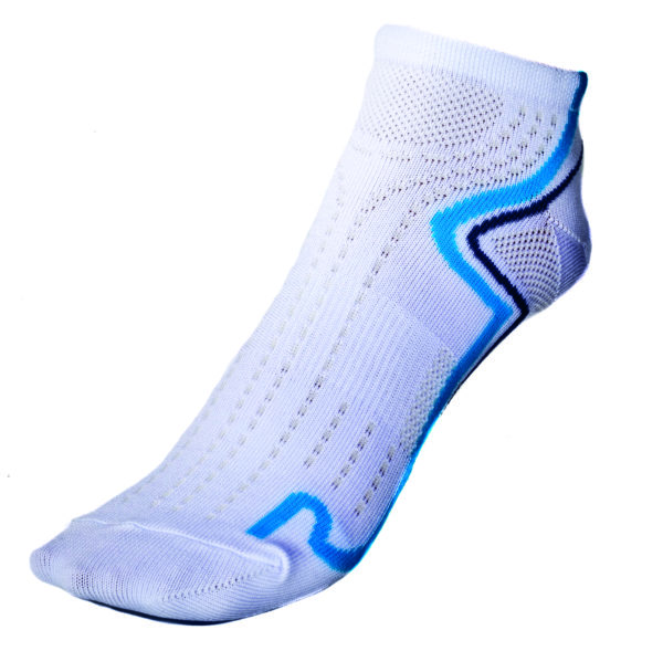 Eigo Low Cut Socks Coolmax White/Cyan - S