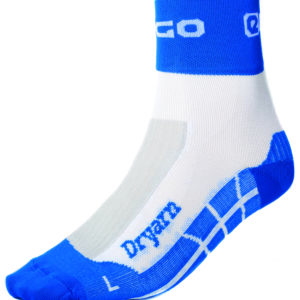 Eigo Dryarn Socks White/Blue – S