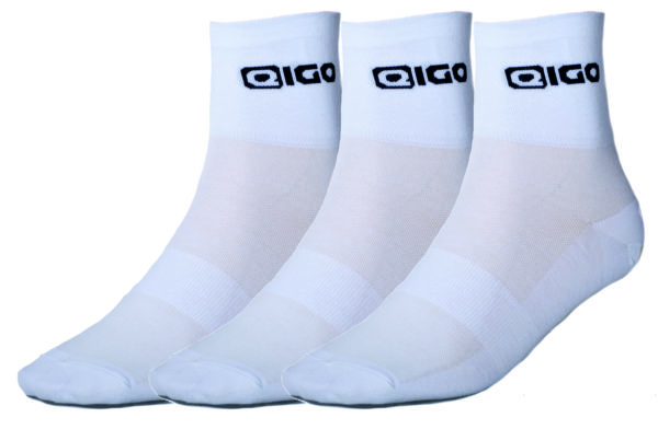 Eigo Socks Coolmax White 3 Pack - S