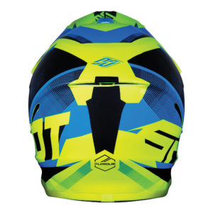 Shot Furious MX Helmet Ultimate Blue Neon Yellow Gloss – S