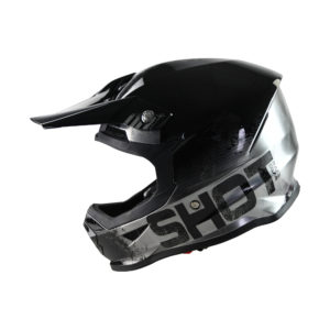 Shot Furious MX Helmet Coalition Silver Chrome – XS