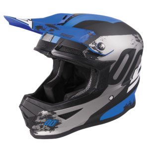 Shot Furious MX Helmet Adult – Shadow Blue Matt – S