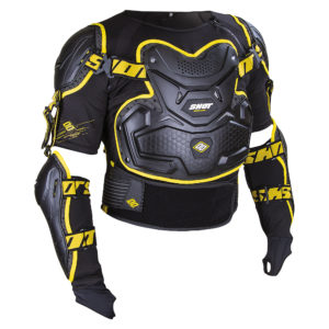 Shot Interceptor Black & Yellow Body Armour – XL