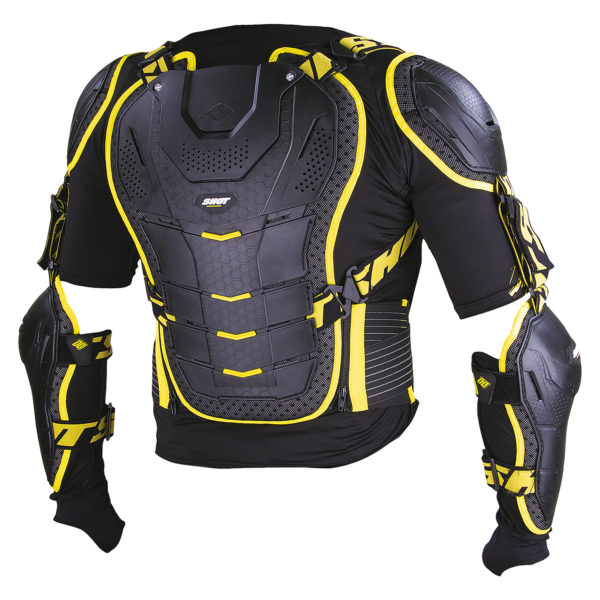 Shot Interceptor Black & Yellow Body Armour - XL - Image 4