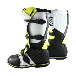 Shot X10 2.0 MX Boots Adult – Black/White/Yellow – UK 6.5 / EUR 40