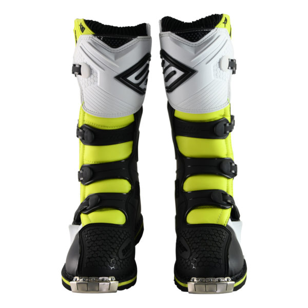 Shot X10 2.0 MX Boots Adult - Black/White/Yellow - UK 6.5 / EUR 40 - Image 6