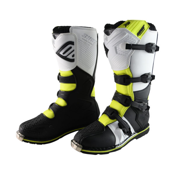 Shot X10 2.0 MX Boots Adult - Black/White/Yellow - UK 6.5 / EUR 40 - Image 7