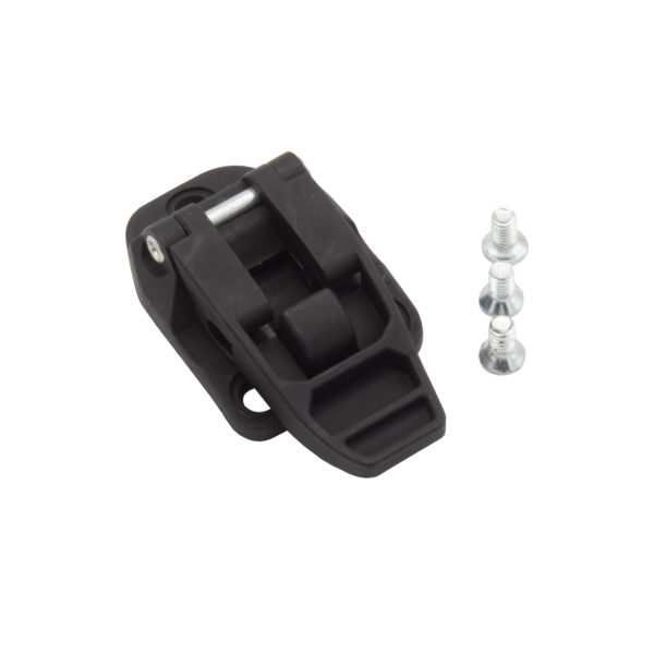 Shot MX Replacement K10/X10 Buckle Base and Screw (Black)