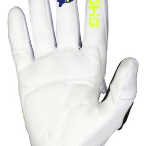 Shot Contact Counter Blue/Neon Yellow Adult Gloves – 08
