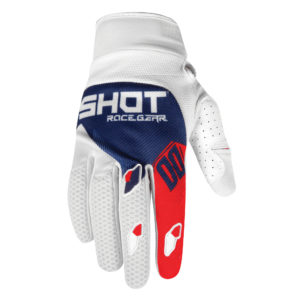 Shot Adult Contact Gloves – Trust Blue Red – XL (11)
