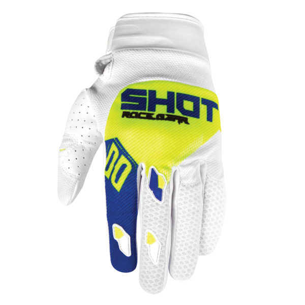 Shot Adult Contact Gloves - Trust Blue White - XL (11) - Image 2